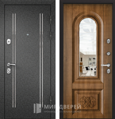 Металлическая уличная дверь для дома №39 в Москве с доставкой и установкой