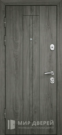 Фото 2 «Железная дверь с натуральным шпоном лофт №13»