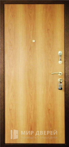 Стальная дверь Дверь эконом №3 с отделкой Ламинат