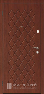 Стальная дверь МДФ №532 - фото вид изнутри