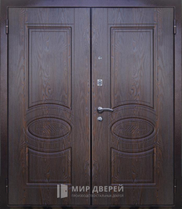 Стальная дверь Парадная дверь №400 с отделкой Массив дуба