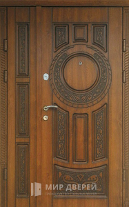 Стальная дверь Парадная дверь №96 с отделкой Массив дуба