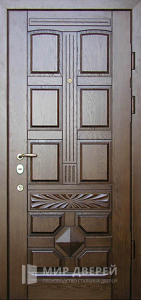 Стальная дверь Массив дуба №6 с отделкой Массив дуба