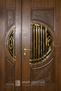 Стальная дверь Парадная дверь №89 с отделкой Массив дуба