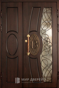 Стальная дверь Парадная дверь №109 с отделкой Массив дуба