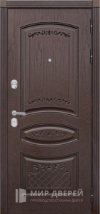 Стальная дверь Трёхконтурная дверь №20 с отделкой МДФ ПВХ