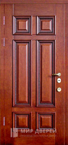 Стальная дверь Массив дуба №8 с отделкой Массив дуба