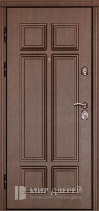 Стальная дверь Трёхконтурная дверь №12 с отделкой МДФ ПВХ