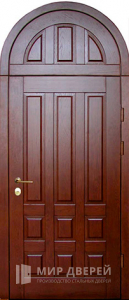 Стальная дверь Парадная дверь №124 с отделкой Массив дуба