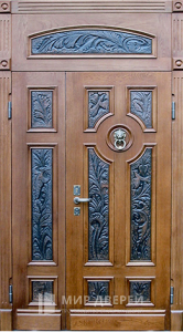 Стальная дверь Парадная дверь №23 с отделкой Массив дуба