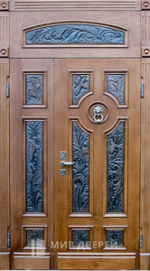 Стальная дверь Парадная дверь №11 с отделкой Массив дуба