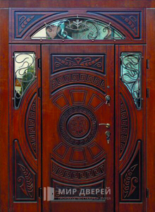 Стальная дверь Парадная дверь №116 с отделкой Массив дуба