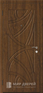 Стальная дверь МДФ №143 с отделкой МДФ ПВХ