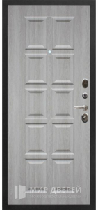 Стальная дверь МДФ №500 - фото вид изнутри