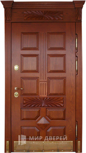 Стальная дверь Парадная дверь №19 с отделкой Массив дуба
