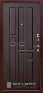 Стальная дверь МДФ №521 - фото вид изнутри