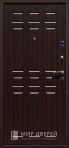 Стальная дверь МДФ №343 с отделкой МДФ ПВХ