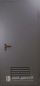 Стальная дверь Техническая дверь №3  цена за м2 с отделкой Нитроэмаль