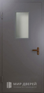 Стальная дверь Техническая дверь №4  цена за м2 с отделкой Нитроэмаль