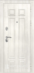 Белая дверь №35 - фото вид снаружи