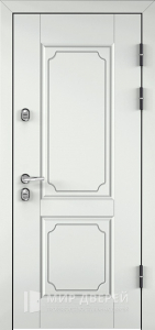 Белая дверь №28 - фото вид снаружи