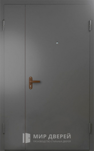 Стальная дверь Техническая дверь №6  цена за м2 с отделкой Нитроэмаль