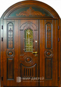 Парадная дверь №123 - фото вид снаружи
