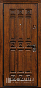 Стальная дверь Массив дуба №7 с отделкой Массив дуба