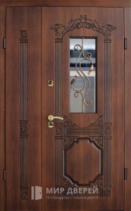 Стальная дверь Парадная дверь №364 с отделкой Массив дуба