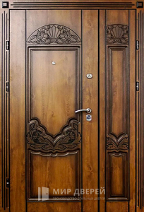 Парадная дверь №100 - фото вид снаружи