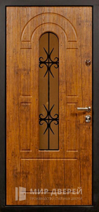Дверь с ковкой №12 - фото вид изнутри