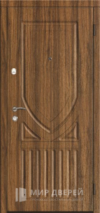 Стальная дверь МДФ №322 - фото вид снаружи