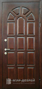 Стальная дверь Уличная дверь №6 с отделкой МДФ ПВХ