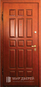 Стальная дверь МДФ №178 с отделкой МДФ ПВХ