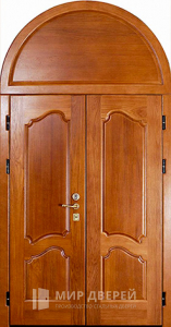 Стальная дверь Парадная дверь №125 с отделкой Массив дуба