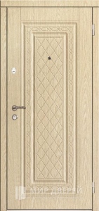 Стальная дверь МДФ №336 с отделкой МДФ ПВХ