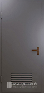 Техническая дверь №3 - фото вид изнутри