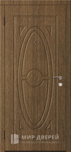 Стальная дверь Трёхконтурная дверь №24 с отделкой МДФ ПВХ