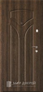 Стальная дверь МДФ №81 - фото вид изнутри