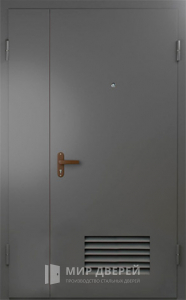 Стальная дверь Техническая дверь №7  цена за м2 с отделкой Нитроэмаль