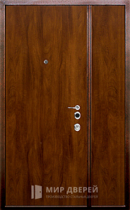 Стальная дверь Двухстворчатая дверь №1 с отделкой Ламинат