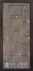 Стальная дверь Наружная №15 - фото вид изнутри