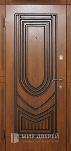 Стальная дверь Ламинат №7 - фото вид изнутри