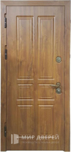 Металлическая дверь МДФ в квартиру №186 - фото вид изнутри
