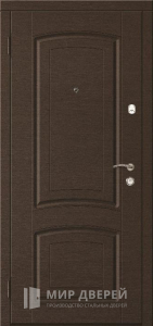 Уличная дверь с МДФ для дома №524 - фото вид изнутри
