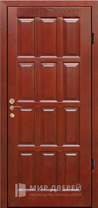 Трёхконтурная дверь №18 - фото вид снаружи