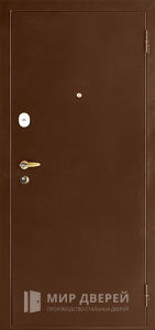 Дверь антивандальная с порошковым напылением №10 - фото вид снаружи