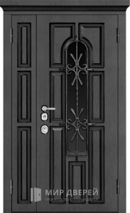 Большая железная дверь №2 - фото вид снаружи