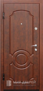 Входная дверь внутренняя отделка МДФ №304 - фото вид изнутри
