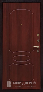 Стальная дверь МДФ №335 - фото вид изнутри
